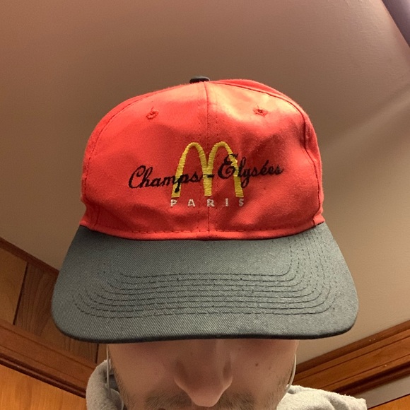 Vintage Mcdonalds Paris Hat 